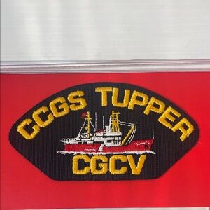 CCGS Tupper CGCV Embroidered Patch